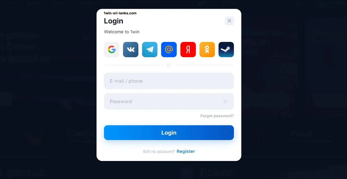 1win login Sri Lanka 1win login Sri Lanka
